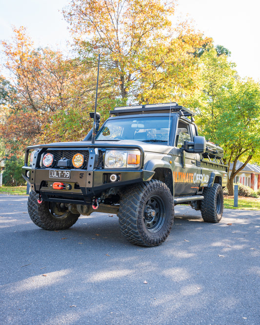 76 Series, 78 Series, 79 Series Toyota Landcruiser Dallas Bull Bar
