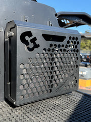 Thorburns Lockable Double Jerry Can Holder