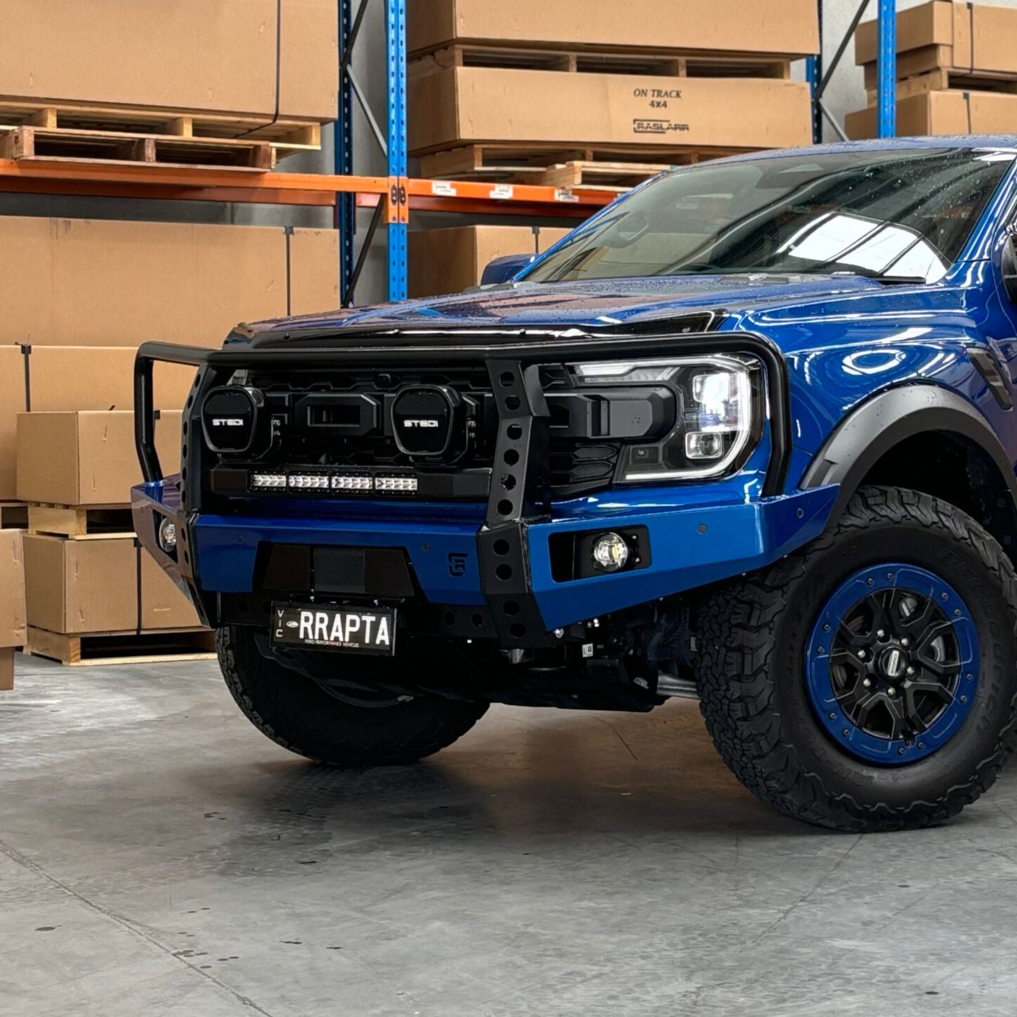 Ford Ranger Rapter Component S Ford Ranger Raptor Hooped (Dallas) Bull Bar – Ultimate Offroad