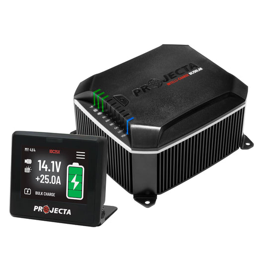 12/24V 50A DC-DC Battery Charger with MPPT Solar and IQ Screen