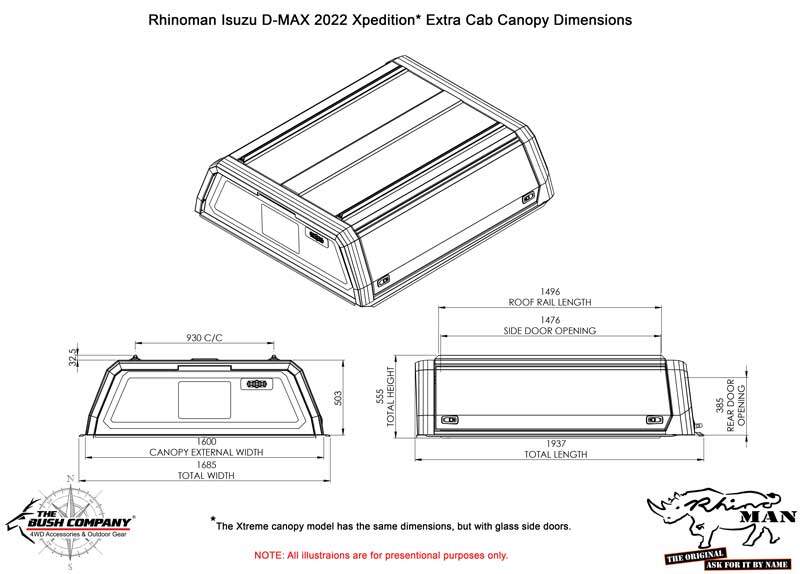 Isuzu Rhinoman Canopy