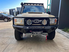 Toro Bull Bar, to suit Toyota Land Cruiser 76, 78, 79 Series, 2007-2023 (Does Not Suit 2017+ Single Cab)