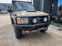 Toro Bull Bar, to suit Toyota Land Cruiser 76, 78, 79 Series, 2007-2023 (Does Not Suit 2017+ Single Cab)