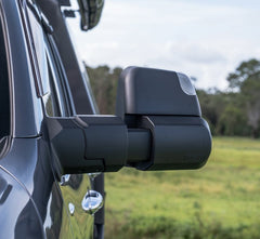 Ford Everest MSA POWER FOLD™ Towing Mirrors - Black, Electric, Heated, Indicators, Power Fold, Puddle Light