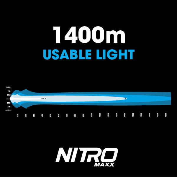 NITRO Maxx 255W 30″ LED Light bar | Ultra Vision Lighting