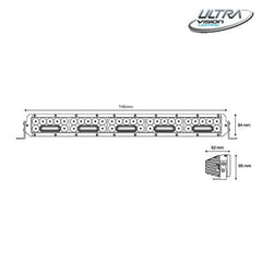 NITRO Maxx 255W 30″ LED Light bar | Ultra Vision Lighting