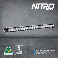 An Ultra Vision Nitro Maxx 150W Single Row Light Bar.