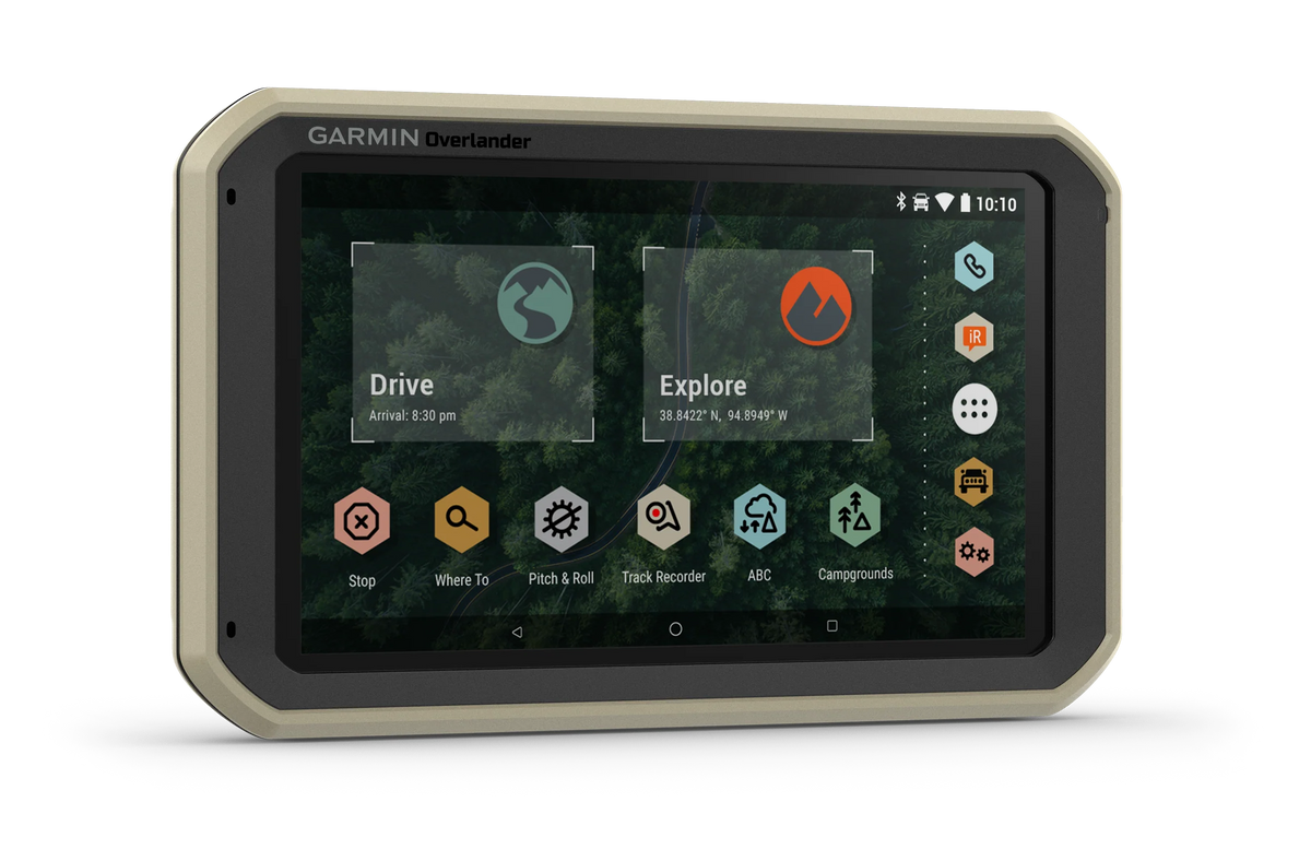 Garmin Overlander Navigator.