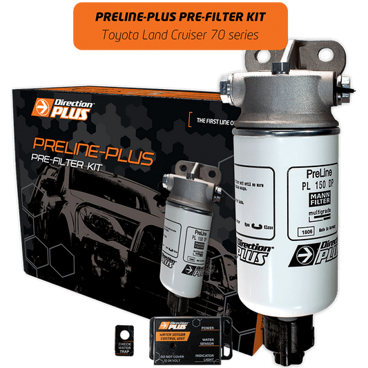 Preline-Plus pre-filter kit for Toyota Land Cruiser.