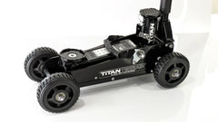 Titan Terrain 1.5 Tonne Rugged Floor Jack - Hi Lift Hydraulic Trolley Jack