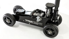 Titan Terrain 1.5 Tonne Rugged Floor Jack - Hi Lift Hydraulic Trolley Jack