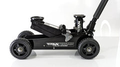 Titan Terrain 1.5 Tonne Rugged Floor Jack - Hi Lift Hydraulic Trolley Jack
