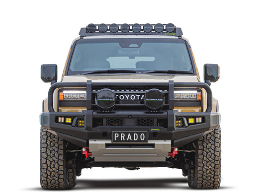APEX Bull Bar & Lights Kit For Toyota Prado 250 | Ironman 4x4