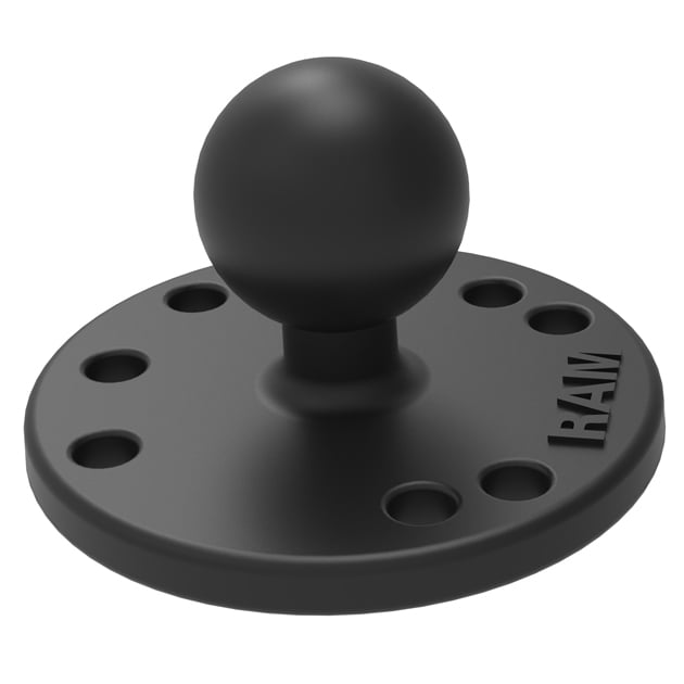 A RAM Round Base with 1" Ball.