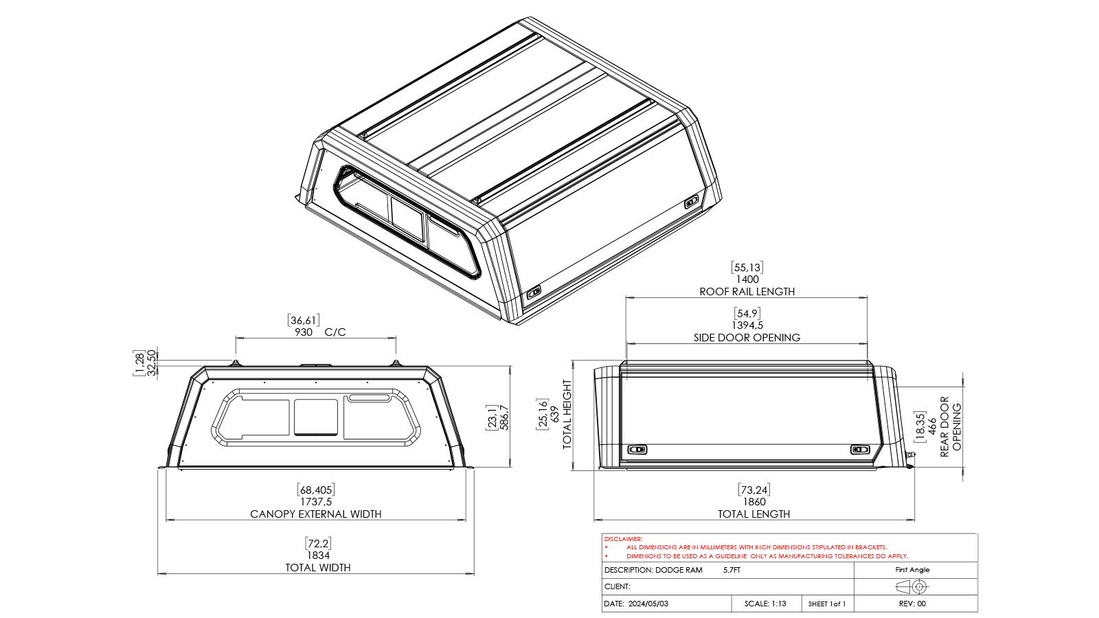 RAM Rhinoman Canopy