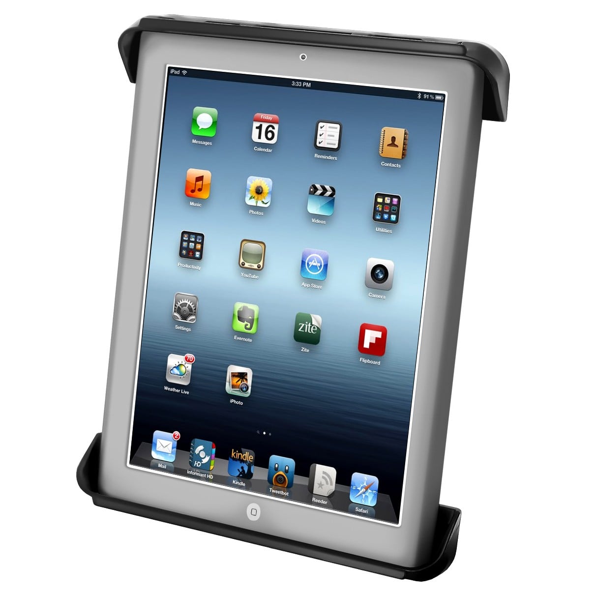 RAM Mount RAM Tab-Tite Quick Release iPad Cradle.