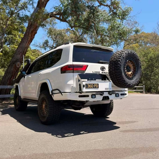 300 Series Toyota Landcruiser "V2" Rear Bar 2048