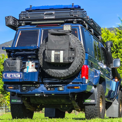 76/78 Series Toyota Landcruiser "V2" Rear Bar