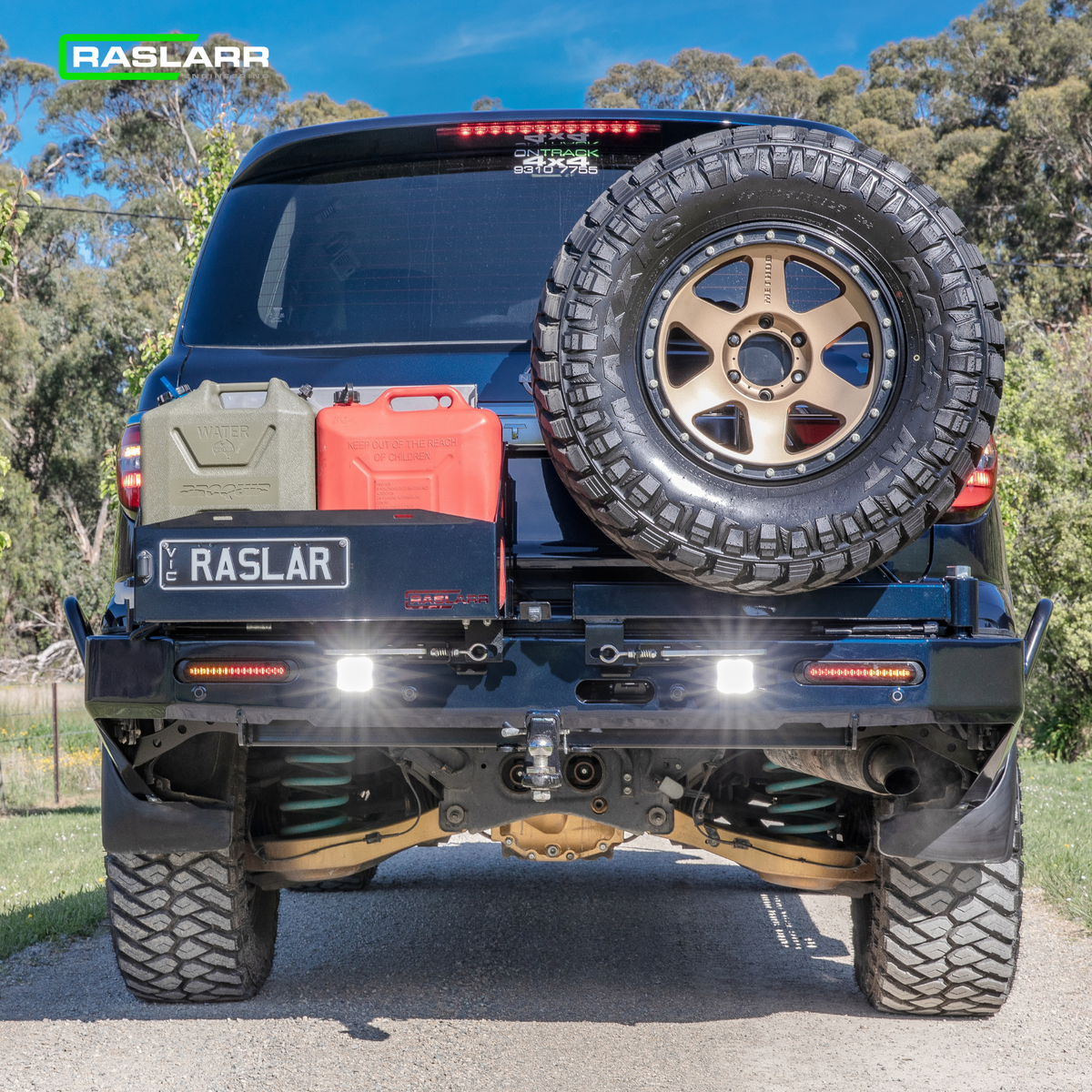 Nissan Patrol S1-4 Y62  Rear Bar V2