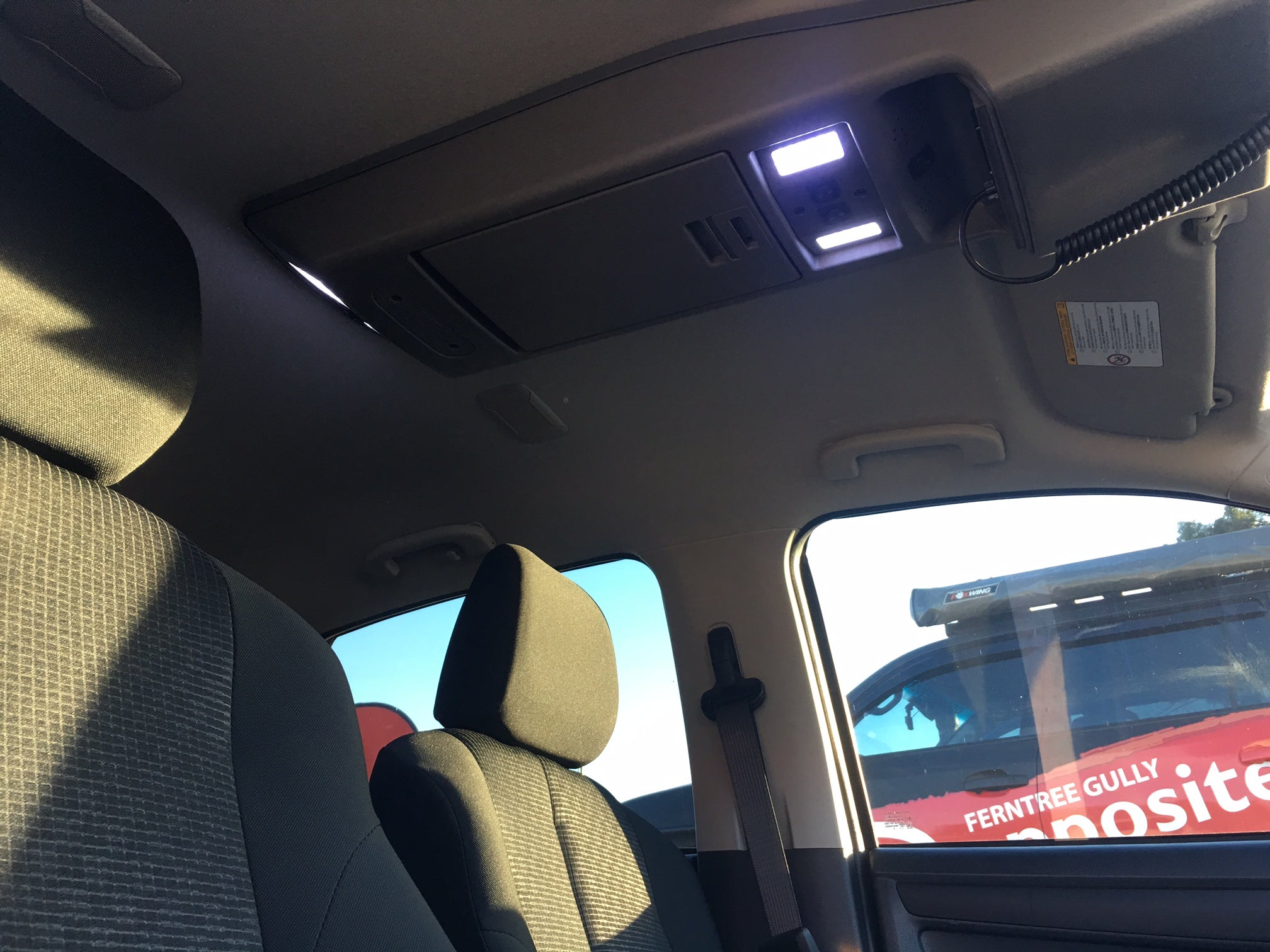 Land Rover Defender Roof Console | Ultimate Offroad