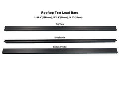 Rooftop Tent Load Bars | The Bush Company