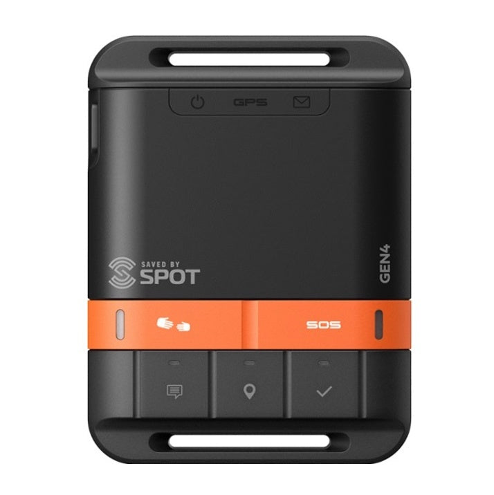 A SPOT Gen 4 Satellite GPS messenger.