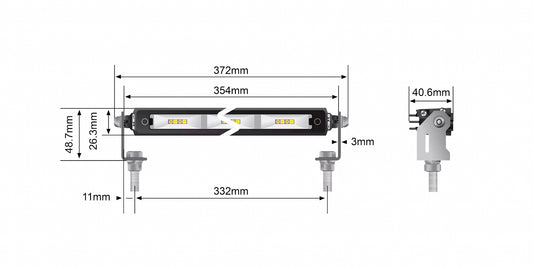 Stedi Micro Touch Dual Colour 13.9 Inch