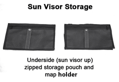 70 Series LandCruiser Sun Visor Storage | The Bush Company