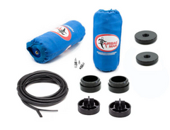 Blue airbagman air suspension kit.