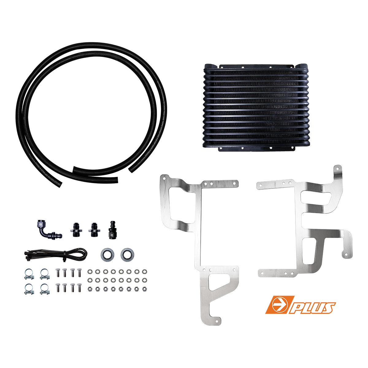 Transchill Arctic Black Transmission Cooler Kit ISUZU D-MAX & MU-X (TCB601DPK)