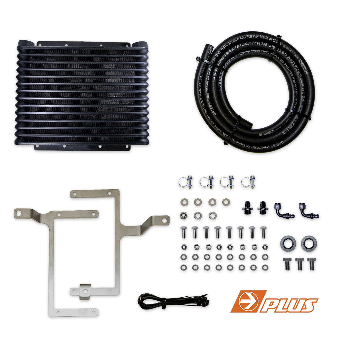 Transchill Arctic Black Transmission Cooler Kit TOYOTA HILUX N80 (TCB628DPK)