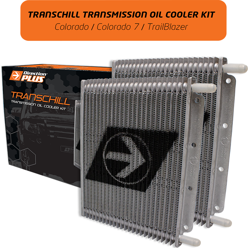 A transchill transmission oil cooler kit.