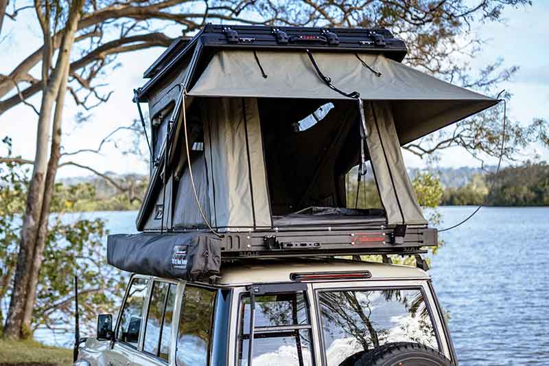 Bush Company TX27 Hardshell Rooftop Tent.