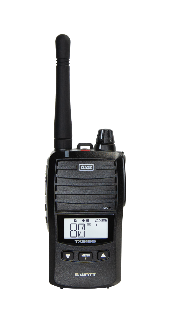 5/1 Watt UHF CB Handheld Radio including Accessories| GME