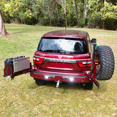 Nissan Patrol S5 Y62 Rear Bar V2 (Super High Clearance)