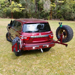Nissan Patrol S1-4 Y62  Rear Bar V2