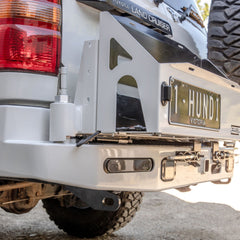 105 Series Toyota Landcruiser Rear Bar V2 (Super High Clearance)