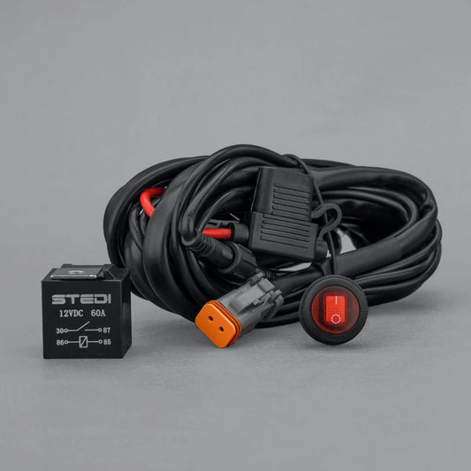 Stedi LED Work Light Wiring Kit 60 AMP Relay 4.8m Long