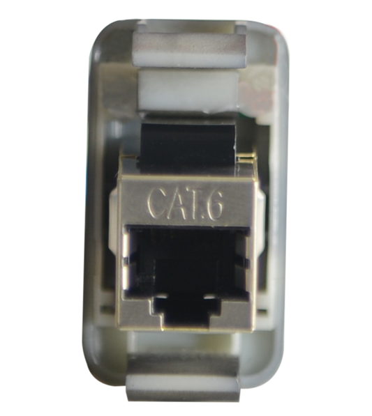 RJ45 Pass-through Adaptor - Type 10 (Red) | GME