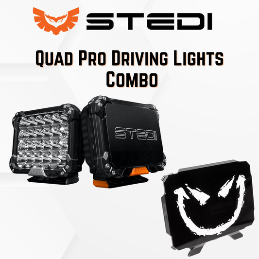 Stedi Quad Pro Led Driving Lights Combo