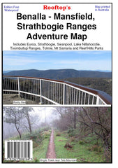 Rooftop's adventure map cover for Strathbogie Ranges.