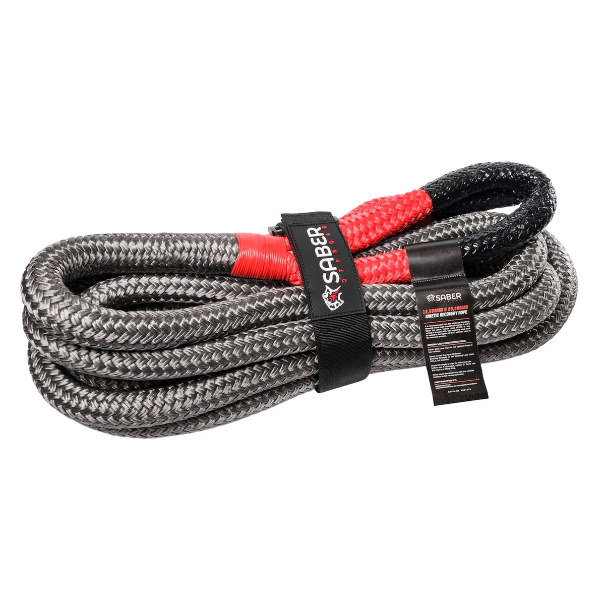 12,500KG Heavy Duty Kinetic Recovery Rope | SaberPro®