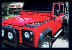 Land Rover Defender 90/110 (1983-2016) Fender Protector / Black | Front Runner