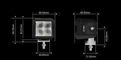 G4 Black Spot Work Light