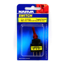Narva | Off/On Toggle Switch with Red LED
