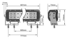 Stedi 32 Inch ST4K 60 LED Double Row Light Bar