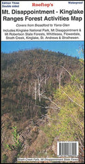 Mt. Disappointment-Kinglake Ranges Forest Activities Map.