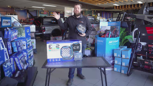 9" EX2-R Driving Lamp RGB (PAIR)