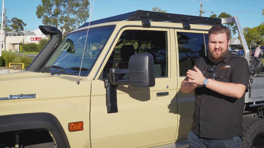 Clearview Towing Mirrors [Classic, Pair]- Toyota HiLux Jul 2015 on, Toyota Fortuner