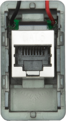 RJ45 Pass-through Adaptor - Type 4 (White) | GME